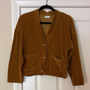 Ysé Button Up Corduroy Cardigan